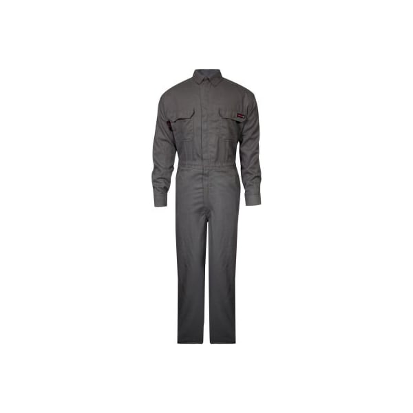 TECGEN Select 8 cal Flame Resistant Coveralls, 3XL, Gray,